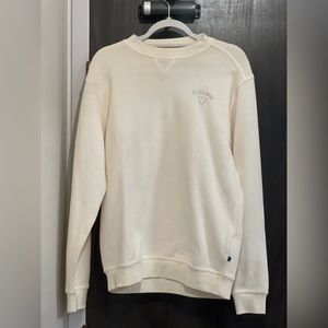 Women’s Callaway Golf Sport pullover Sweater - Cream